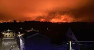 Heatwave arrives amid worst wildfires on record