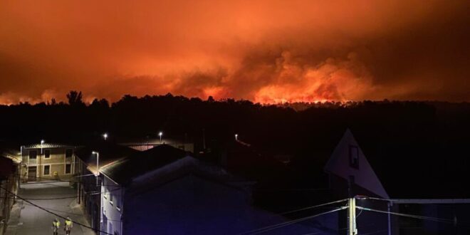 Heatwave arrives amid worst wildfires on record