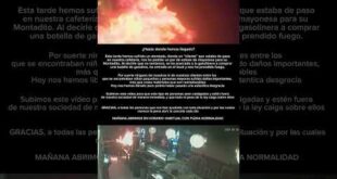 WATCH: Unbelievable moment man sets bar alight in southern Spain because ‘they wouldn’t serve him mayonnaise’ 