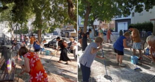 Neighbours united: Malaga residents clean up their own streets
