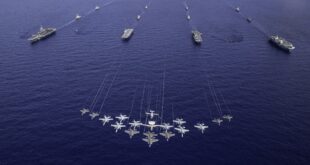 Royal Navy thanks crew of Spanish frigate for role in British carrier strike group as Spain proves its military credentials