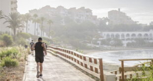 Estepona’s coastal footpath near completion