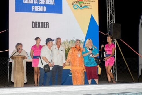 DEXTER Shines at Sanlucar Races, in Spain’s Andalucia Drawing Over 300 Business Leaders