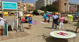 Fuengirola’s advanced drone-tech lifeguards