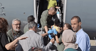 Over a dozen injured Palestinian children arrive in Spain for urgent medical care