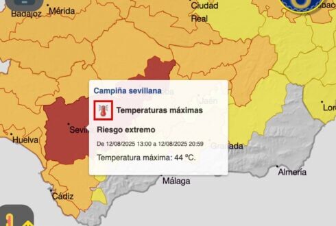 Andalucia hit by highest RED ALERT weather warning TODAY: Temperatures to max out at 44C in western regions