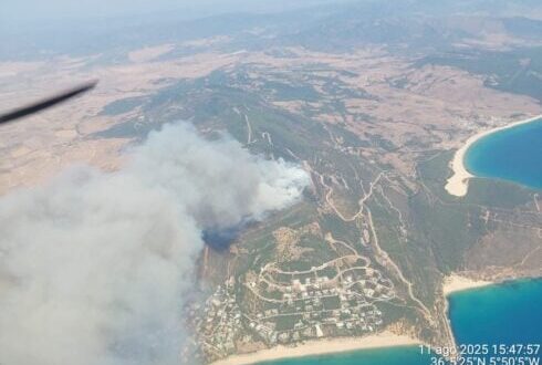 Tarifa wildfires update: Lighter found in ashes of devastating blaze that forced evacuation of over 2,000 people from campsites and beach resorts