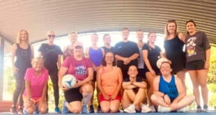 Netball with the Sierra Stars in Guadalhorce Valley