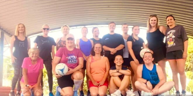 Netball with the Sierra Stars in Guadalhorce Valley