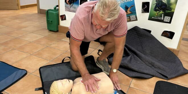 Learning how to save a life in Costa del Sol