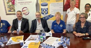 Mijas endorses La Cala Lions message in a bottle