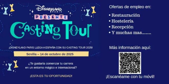 Around 7,000 jobs up for grabs at Disneyland Paris as casting call is staged in southern Spain