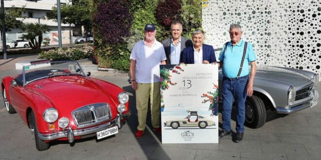 Classic motors to fill the streets of Marbella
