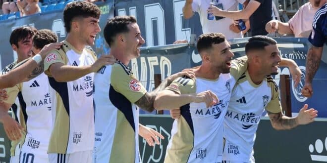 Juventud de Torremolinos celebrate historic first win in the third tier