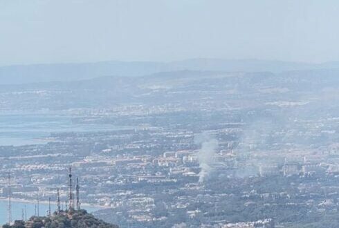 BREAKING: Wildfire erupts near popular Puerto Banus resort just a stone’s throw from Marbella Arena venue