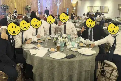 Hooligan football firm holds wild Nazi-themed stag party on the Costa del Sol