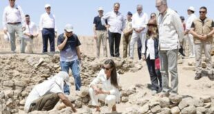 Spanish royals tour Egypt’s Valley of the Kings