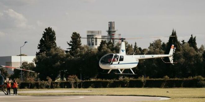 Helicopter sightseeing tours take off in capital of Spain's Andalucía region