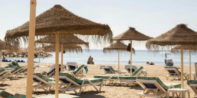 Beach rip-off: Cala Major tourists on Spain’s Mallorca charged 288% more for ‘premium’ hammocks!