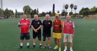 Benalmádena walking footballers show age is no barrier to the beautiful game