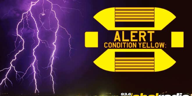 Wednesday Weather Warning Extended