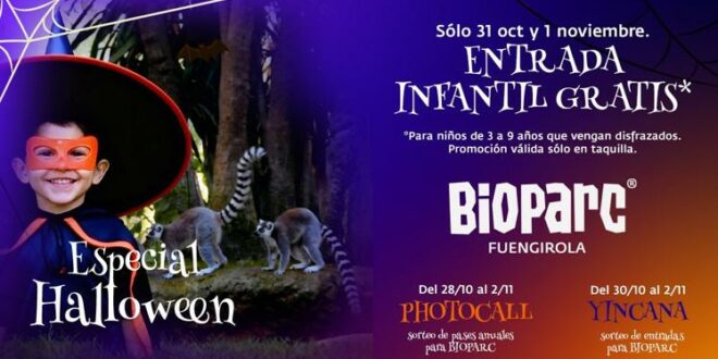 The mysteries of nature comes to life: Bioparc Fuengirola celebrates a wild and magical Halloween