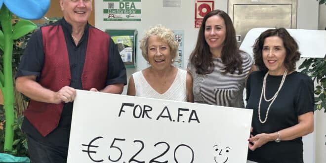Simply Thriving’s Late Summer Soirée raises €5,600 for AFA Fuengirola – Mijas’ therapeutic garden
