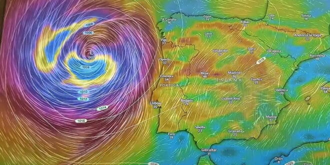 Jorge Rey predicts tropical storms set to lash Spain