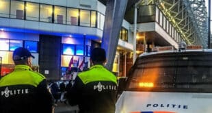 Dutch police detain 180 Napoli fans ahead of ‘high-risk’ football match