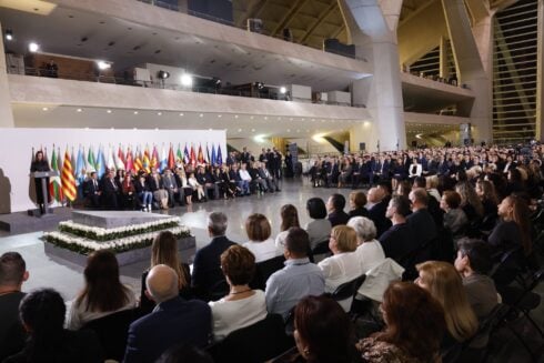 ‘This should haunt you for the rest of your life’: Astonishing moment Valencia flood survivor confronts regional president on TV