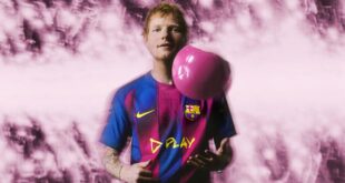 English songwriter Ed Sheeran to feature on FC Barcelona shirt for El Clasico derby