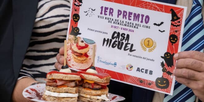 Benalmadena launches ninth year of Ruta de la Tapa de Cine with record tapas