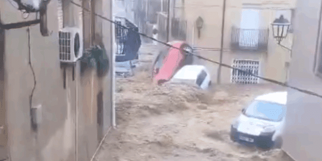 Red Alert for torrential rain in Southern Tarragona