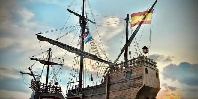 Historic ship finds treasure on Costa del Sol – La Nao Santa María moors at Sotogrande and Fuengirola