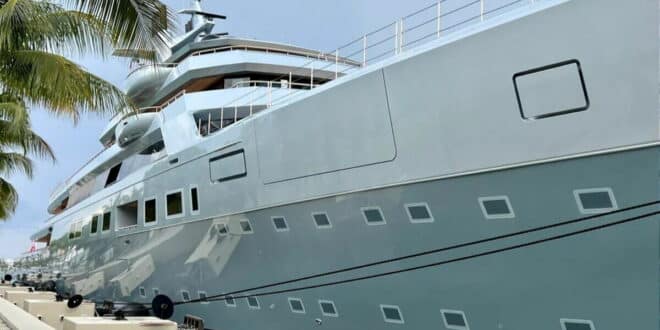 Superyacht magnet: Google co-creator’s Dragonfly’s arrival in Malaga possibly most expensive ever