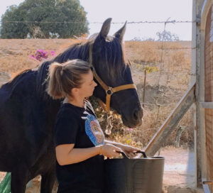 Grace with Shoshana.