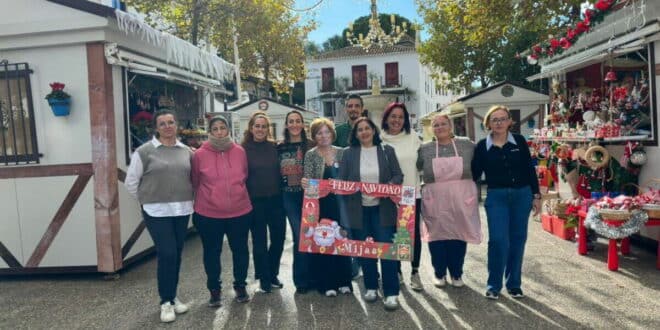 Festive sparkle lights up Mijas Pueblo with Christmas market opening