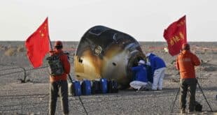 Chinese astronauts left stranded after space debris smashes return craft