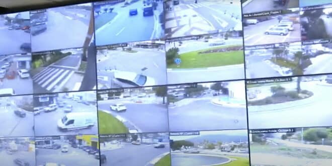 Smart traffic control & speed trap for Estepona