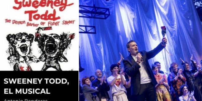 Antonio Banderas to return to Malaga in 2026 with Sondheim’s Sweeney Todd
