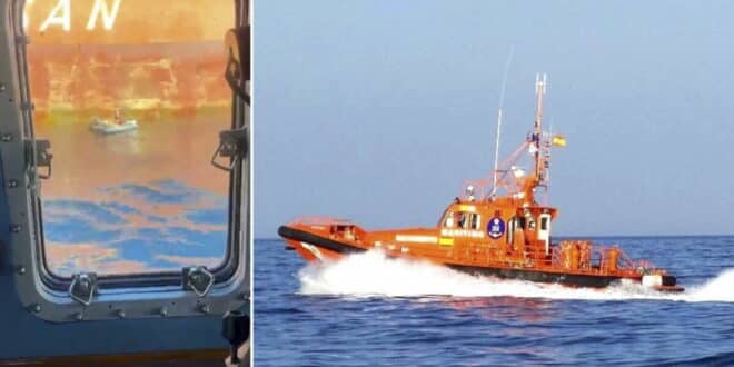 Man found casually floating on pool inflatable 37 kilometres of coast of Estepona