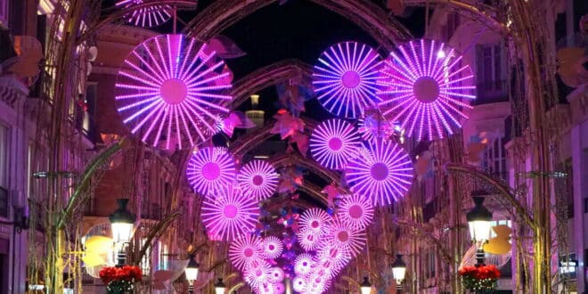 Malaga Christmas Lights 2025: Switch-on date and time confirmed
