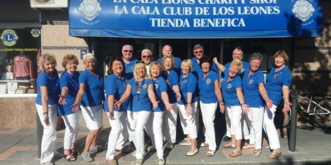La Cala Lions shine blue for World Diabetes Day and launch life-saving campaign