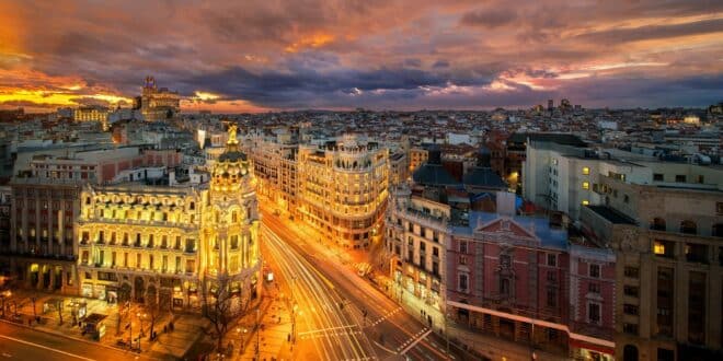 MADRID RULES THE NIGHT:  Spain’s capital sparkles after dark and it's got the stats to prove it