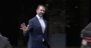 Donald Trump Jr holes up with new squeeze in Marbella for rainy weekend after business trip to Gibraltar 