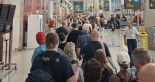 Travel chaos for Brits at Malaga airport