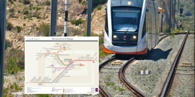 New map showcases Malaga province 'dream' train network