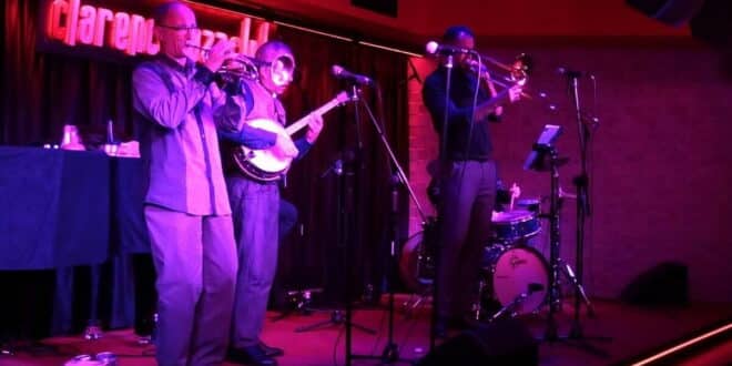 Classic jazz combo Swing for Five return home to Clarence Jazz Club, Torremolinos