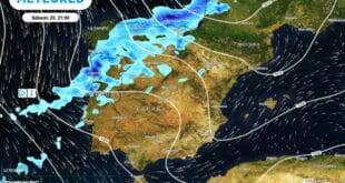 Polar jet to slam into Spain: Freezing weekend, heavy rain and snow returning at 1,000 metres