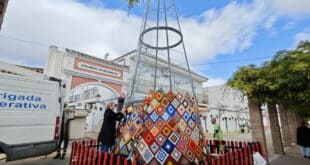 A tight-knit Christmas: Estepona’s crochet Christmas tree